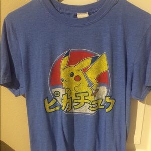 Men’s Japanese Pokémon Pikachu T-Shirt